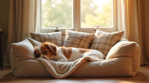 Pourquoi le rotin reste adapté à un coin repos chaleureux pour le chien